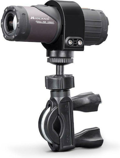 Action Cam Midland H3+ - Full HD, Wi-Fi, Stabilizzatore E Custodia Waterproof Fino A 30m