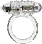 Seven Creations Cockring Silicon Vibrating Cock Ring Cock Silicon Transparent