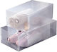 Ordinett Plastic Shoe Storage Box 21x21x13cm 2 Pieces