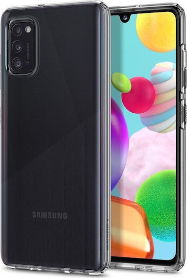 Spigen Liquid Crystal Back Cover Silicon Transparent (Galaxy A41)