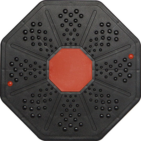 Optimum Δίσκος Ισορροπίας Μαύρος 39.5x7.5cm με Διάμετρο 39.5cm