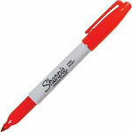 Sharpie Fine Point Permanent Marker 1mm Red