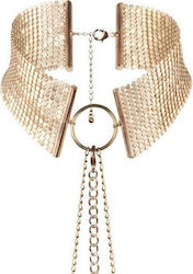 Bijoux Indiscrets Desir Metallique Guler în Culoare Auriu