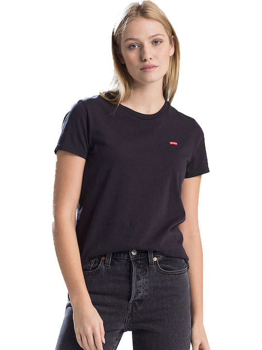 Levi's The Perfect T-shirt Черна Levi's The Perfect T-shirt Черна