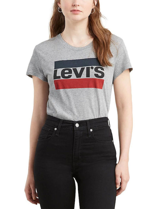 The Perfect Graphic Γυναικείο T-shirt Γκρι
