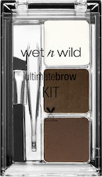 Wet n Wild Ultimate Brow Kit Σετ Περιποίησης Φρυδιών Soft Brown