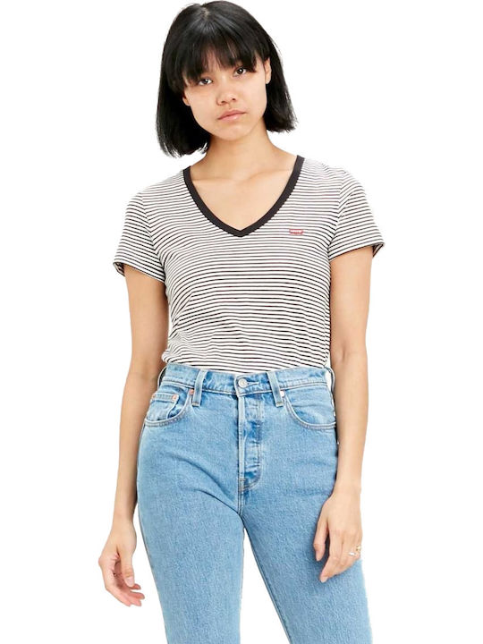 Levi's Das Perfekte Damen T-Shirt Gestreift Ben...