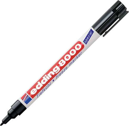 Edding 8000 Permanent Marker 1mm Black