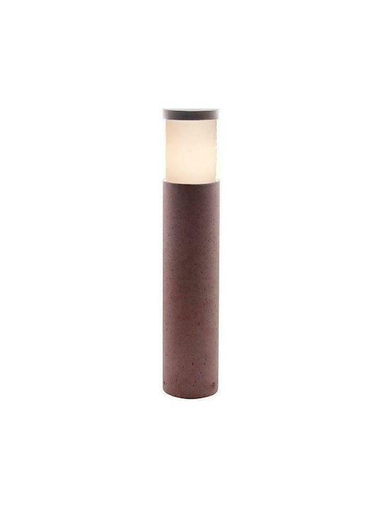 Aca Outdoor Floor Lamp Kleine Post IP65 for E27 Bulb Rot