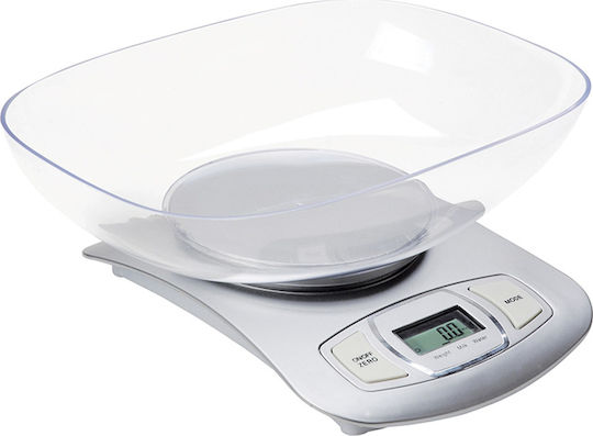 Camry EK3650 Ψηφιακή Ζυγαριά Κουζίνας με Κάδο έως 5kg Silver