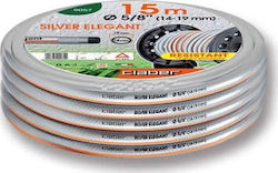 Claber Hose Watering Silver Elegant 5/8" 15m