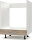 Charlotte Unterschrank für Ofen Oaks 60x53x82Stück