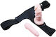 Baile Jessica Strap On Harness with Dildo 17cm in skin color 2pcs