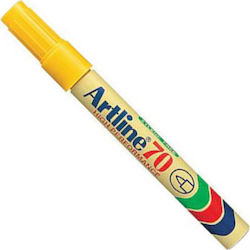 Artline 70 Permanent Marker 1.5mm Yellow