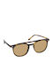 Eyelead L668 Men's Sunglasses with Brown Tartaruga Plastic Frame and Brown Lens