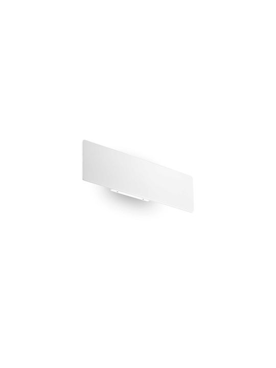 Ideal Lux Zig Zag Modern Wandleuchte mit Integriertem LED und Warmweißes Licht Weiß