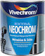 Vivechrom Цвят на лака Разтворимо Extra Neochrom 2.5лт Бял Блестящ