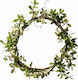 Zaros Wreath from Artificial Plants Green 40cm 1pcs