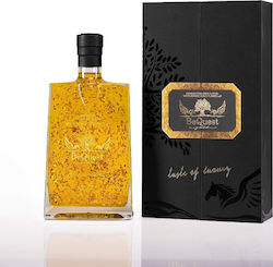 BeQuest Exzellentes natives Olivenöl mit Aroma Unverfälscht mit essbaren Goldflocken 750ml 1Stück