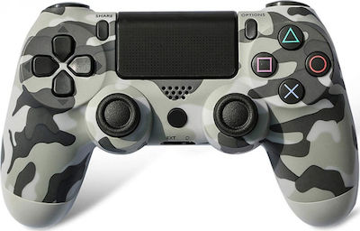 Doubleshock Ασύρματο Gamepad για PS4 Camouflage Grey
