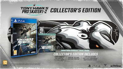 Tony Hawk's Pro Skater 1 + 2 Remastered Collector's Edition PS4 Game