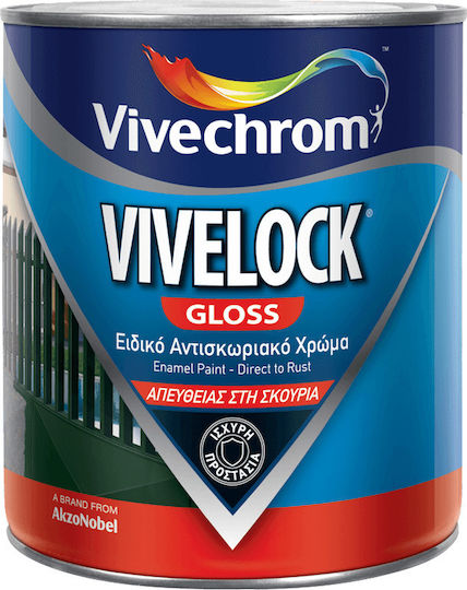 Vivechrom Culoare Inhibitor de coroziune Soluție solventă Vivelock 0.75lt Pebble Strălucitor