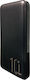 KLGO KP-56 Power Bank 10000mAh with 2 USB-A Ports Black