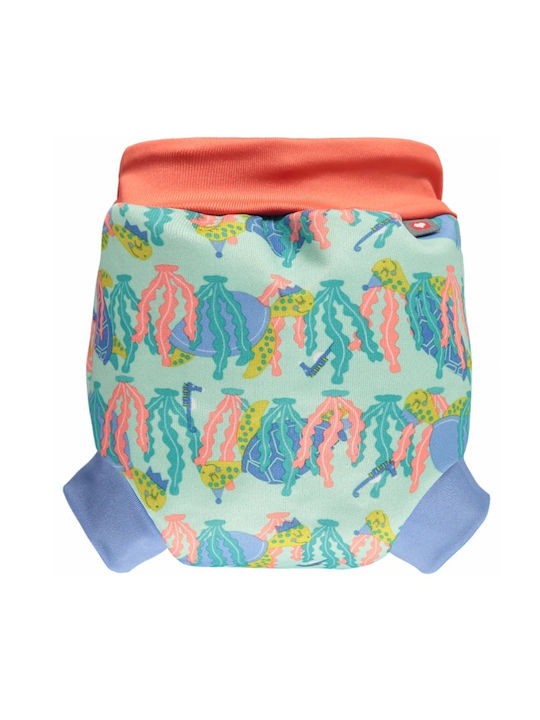 Turtle swimsuit diaper Close Parent