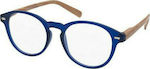 Eyelead Ε185 Unisex Reading Glasses +1.25 Blue
