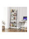Bibliotecă Negru 64x34x186cm
