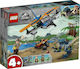 LEGO Jurassic World Velociraptor Biplane Rettungsmission für 4+ Jahre 101 Stück