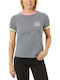 Vans Rally Bell Damen Sportlich T-shirt Gray