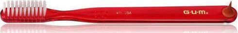 GUM Classic Compact 409 Manual Toothbrush Soft Red 1pcs