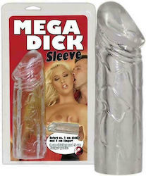 You2Toys Mega Dick Sleeve Clear 5cm