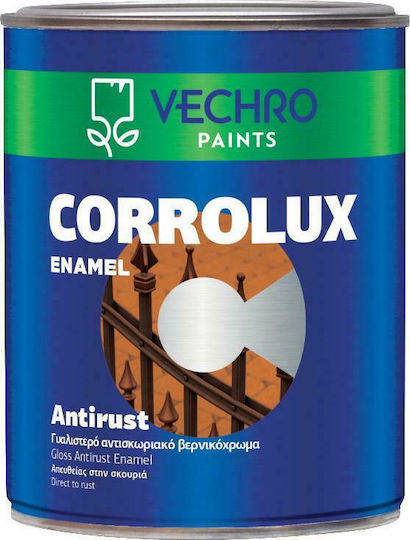 Vechro Цвят на лака Инхибитор на корозията Разтворимо Corrolux Antirust 0.75лт Бял Блестящ