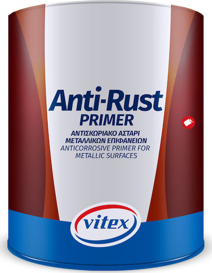 Vitex Anti-Rust Primer Primer Ashless Primer Anti-corrosive Protection Coffee Suitable for Metal 2.5lt