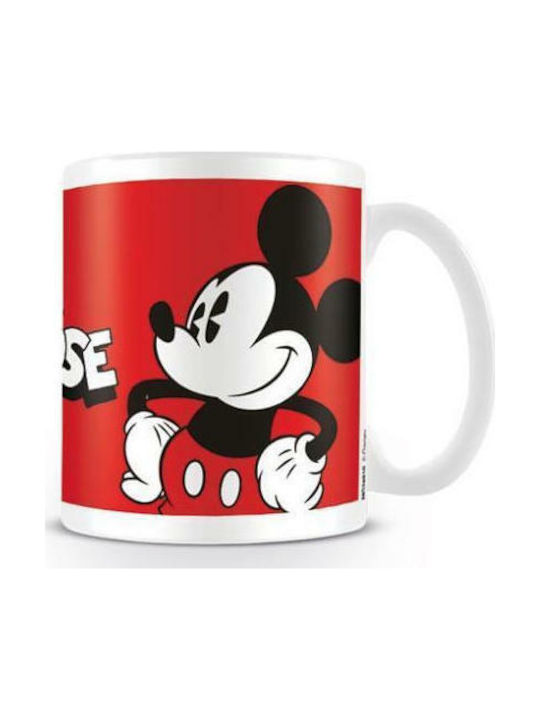 Pyramid International Disney-Mickey Mouse Cană Ceramică Roșie 1buc