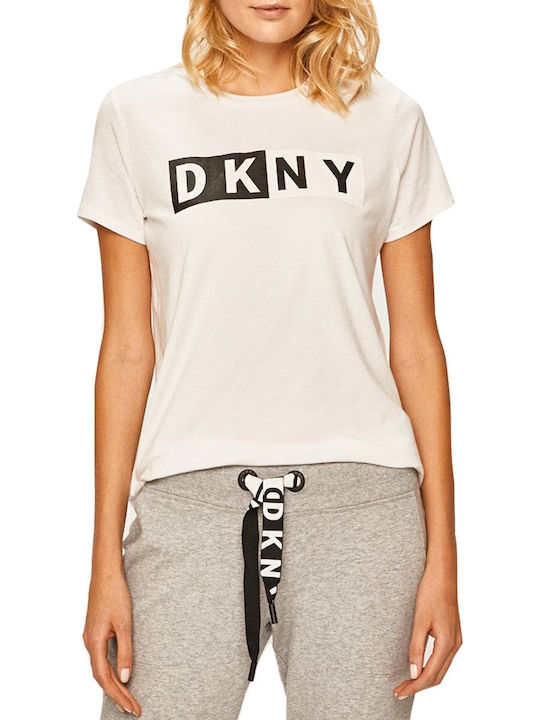Logo Tricou Damă Alb