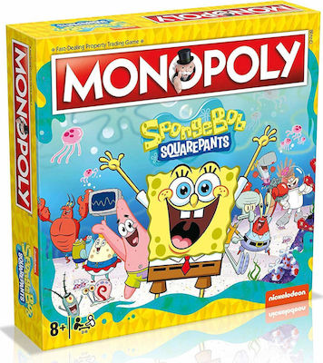 Winning Moves Joc de Masă Monopoly Spongebob Squarepants pentru 2-6 Jucători 8+ Ani