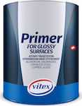 Vitex Primer for Glossy Surfaces Αστάρι Γυαλιστερών Επιφανειών Ενός Συστατικού Γκρι Κατάλληλο για Αλουμίνιο / Μη Σιδηρά Μέταλλα 2.5lt