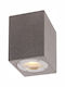 Aca Agnes Wandmontiertes Außen-Spotlight GU10 IP65 Doppelstrahl 10x13x8.8εκ.