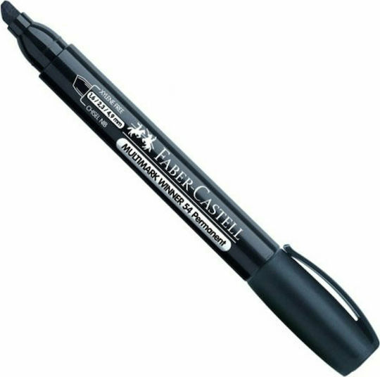 Faber-Castell Multimark Winner 54 Перманентен Маркер 2.8мм Черен