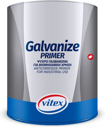 Vitex Galvanize Αντισκωριακό Αστάρι - Ψυχρό Γαλβάνισμα Suitable for Metal 0.375lt