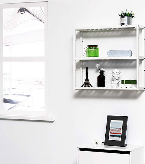 White Bookcase 60x15x54cm BCB13W