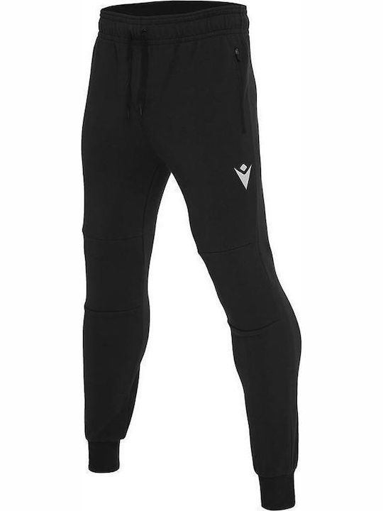 Pantaloni de trening Accordion cu Elastic Negri