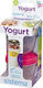 Sistema Yogurt To Go Σετ Πλαστικά Δοχεία Φαγητού Ροζ-Πράσινο 7.4x7.4cm 2τμχ