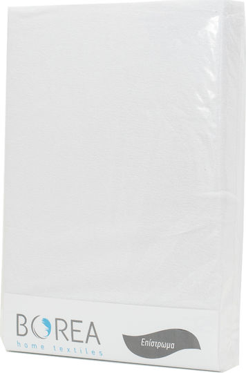 Borea Protective Cover Queen with Skirt 150Gr White 160x200cm