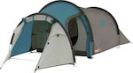 Coleman Cortes 2 Campingzelt Tunnel Blau mit Doppeltuch 3 Jahreszeiten für 2 Personen 360x135x105cm