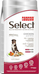 Picart Select Adult Medium 12kg Ξηρά Τροφή για Ενήλικους Σκύλους Μεσαίων Φυλών με Κοτόπουλο και Ρύζι