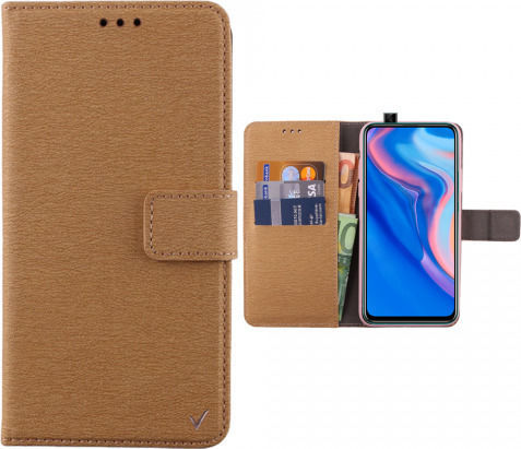 Volte-Tel Allure Magnet Wallet Δερματίνης Χρυσό (Huawei P Smart Z)
